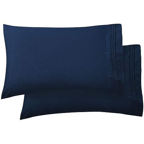 Embrace the Serenity of Navy Pillowslips: Premium Comfort for Restful Nights
