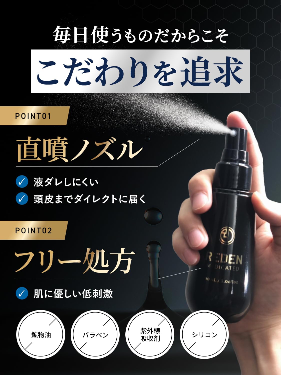 【新品】薬用育毛剤 リデン スカルプローション　2本 Amazon | 医薬部外品 REDENリデン 育毛剤 男女兼用 (2本セット