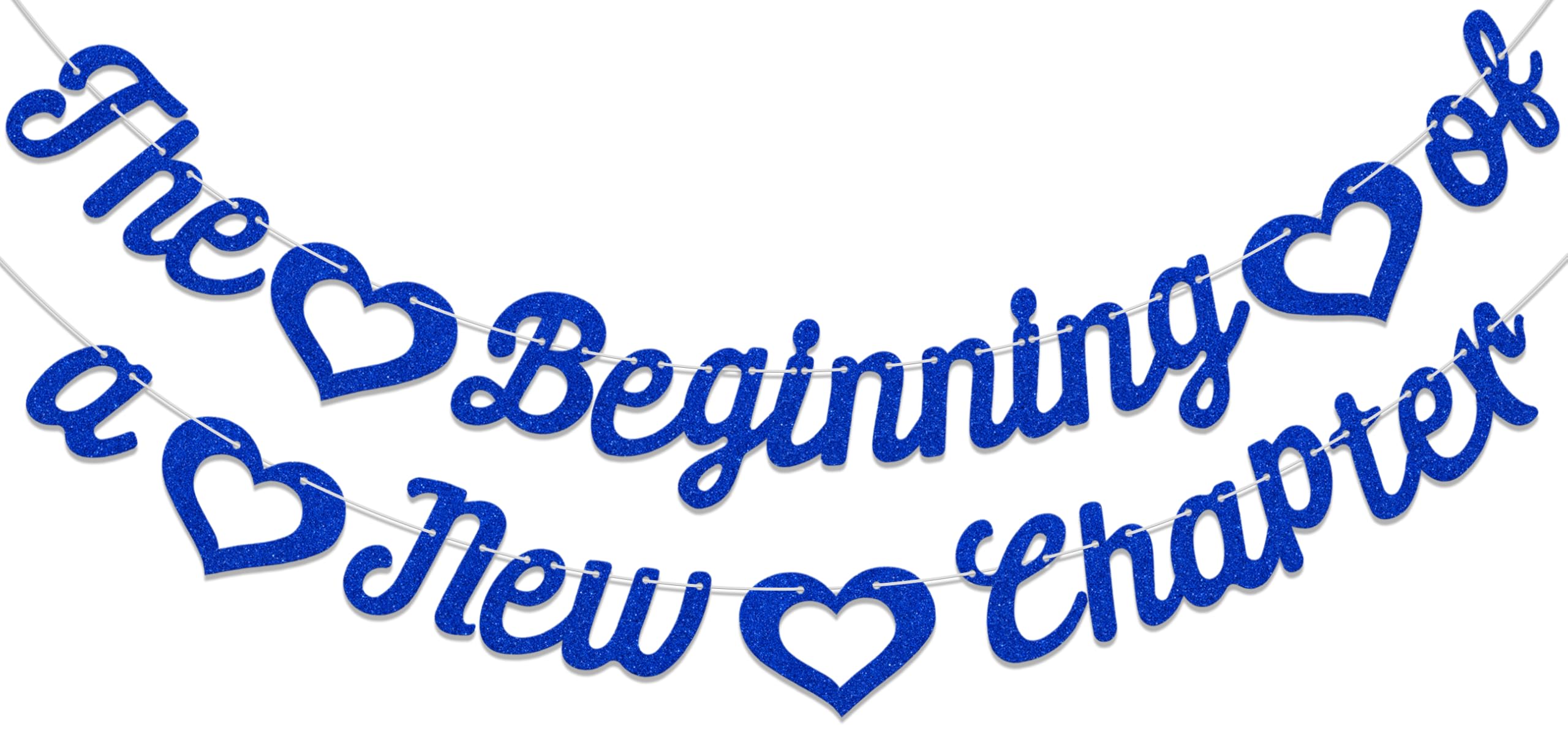 The Beginning of a New Chapter Banner, Graduation Party Decoration, Happy Retirement Banner, Congratulations Party Decoration
