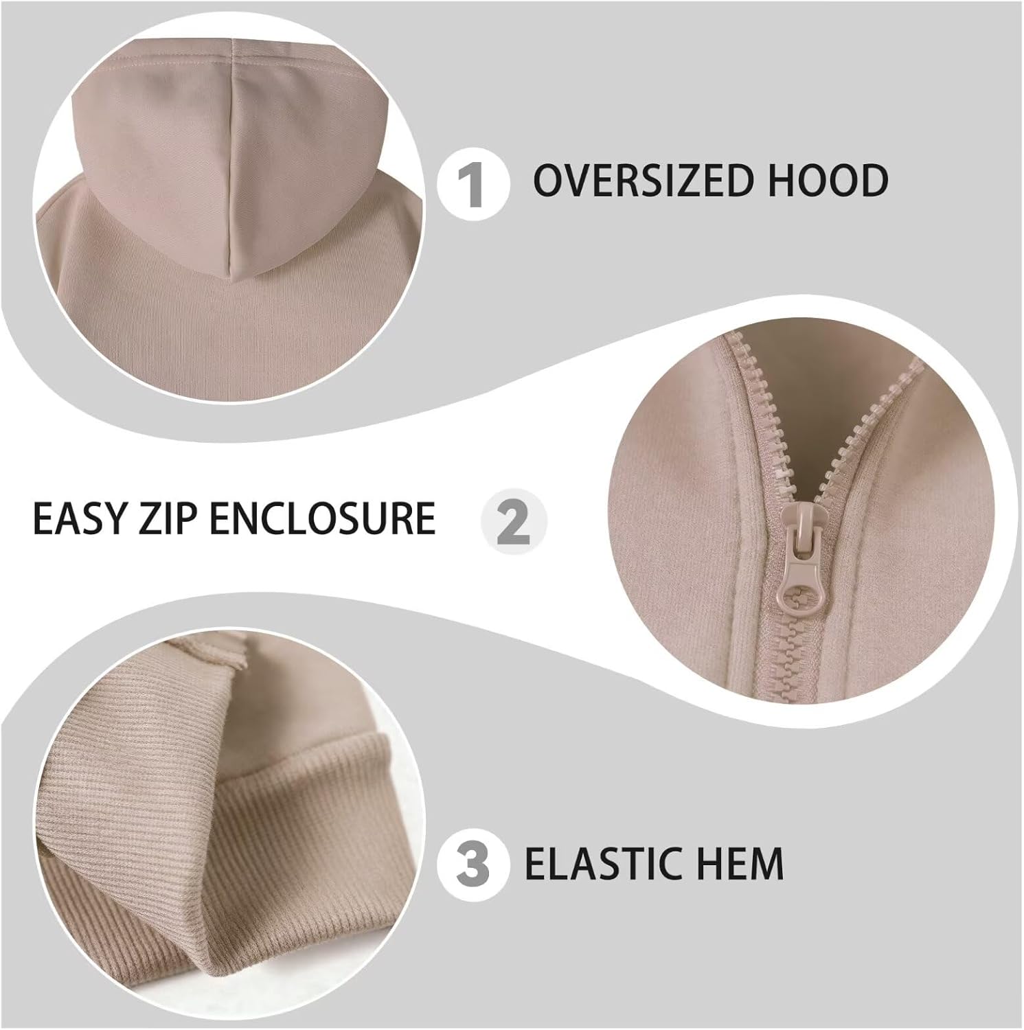 Girls Boys 2 Piece Tracksuit Athletic Sweatsuits Sets Zipper Sweatshirt and Jogger Sweatpants Clothing Sets for Kids - Image 5