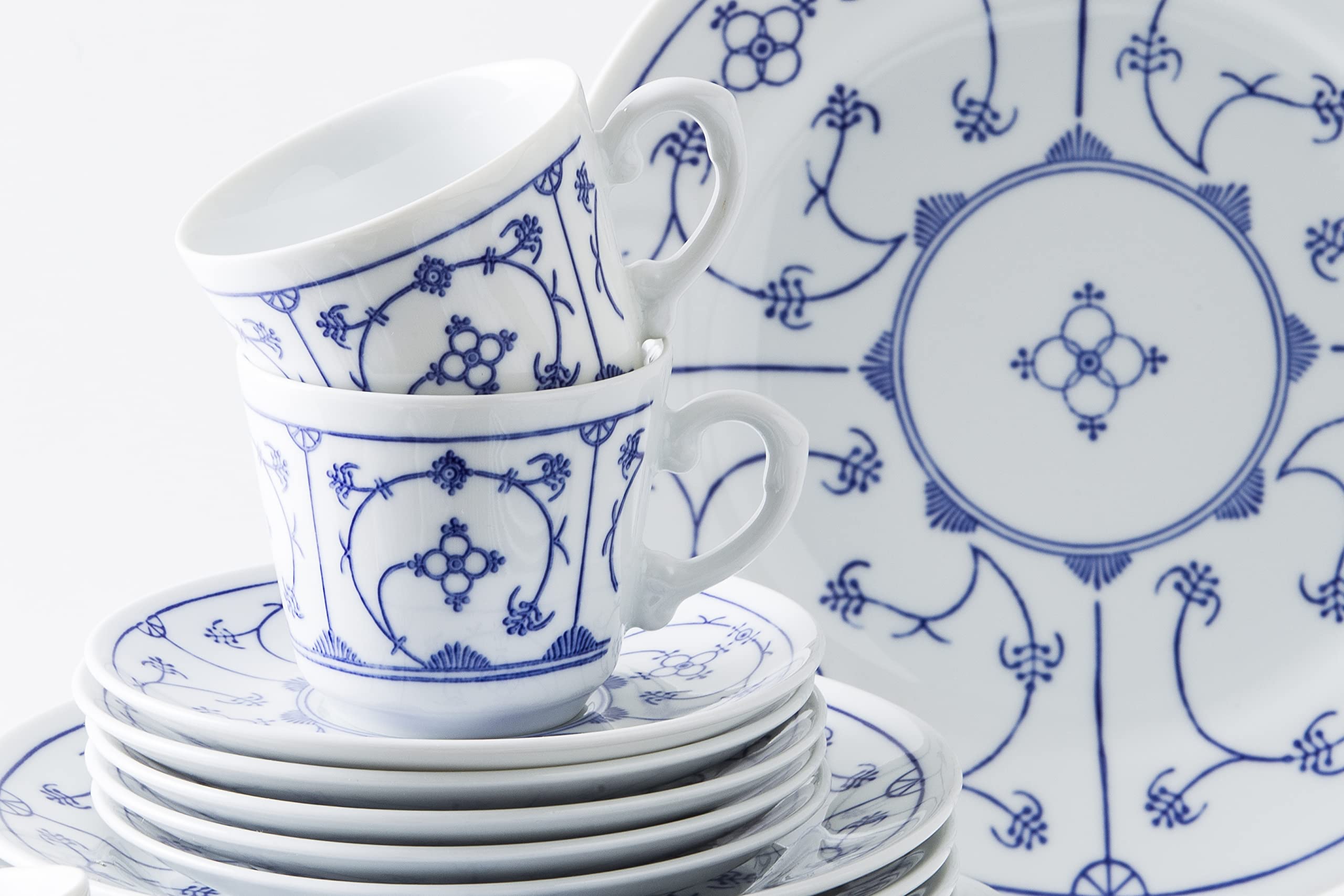 Amazon.com | KAHLA Saks 410122A75056H Blue Coffee Service 18-Piece