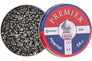 Crosman P577 177 Pellet Pack - 500-Count Lead Pointed Pellets