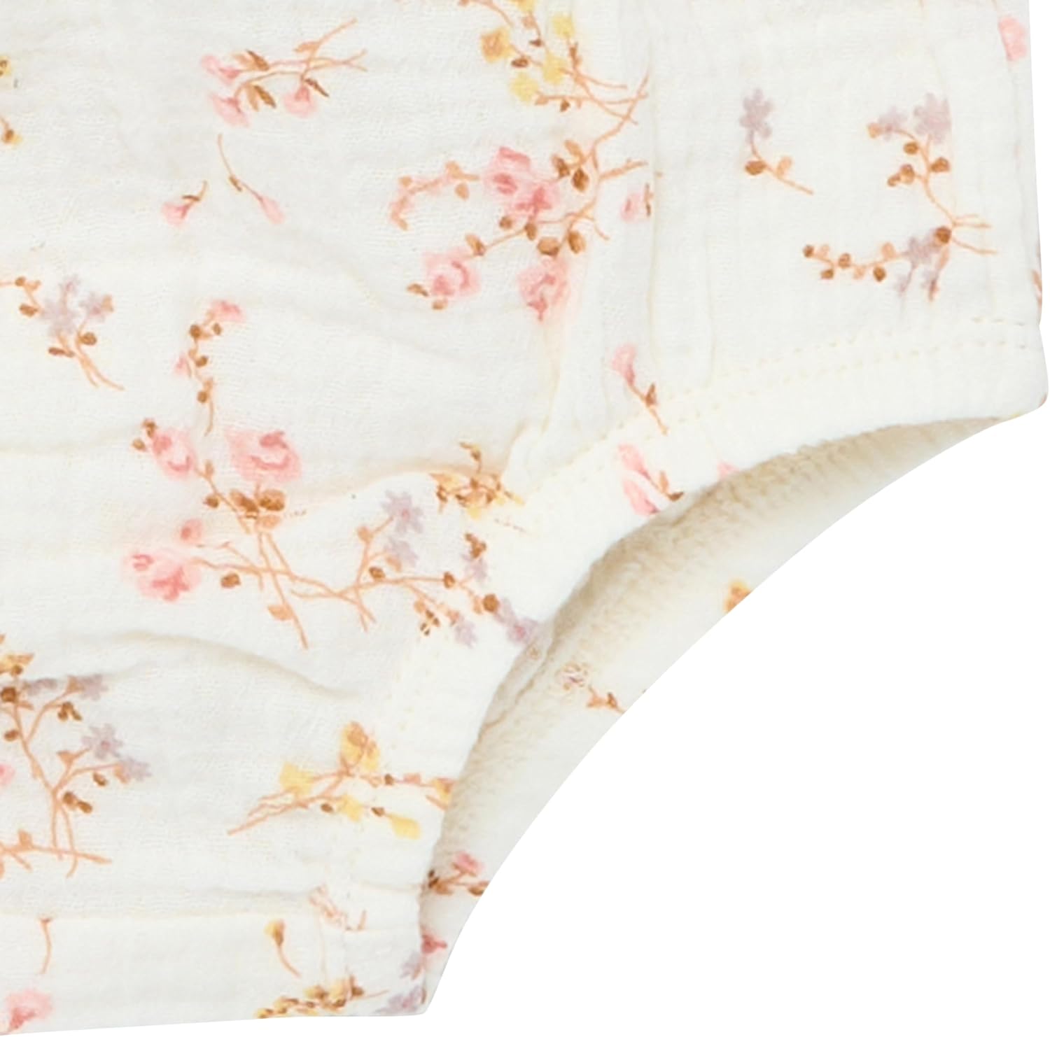 Modern Moments by Gerber baby-girls 2-piece Puffed Sleeve Dress & Diaper Cover Set - Image 5