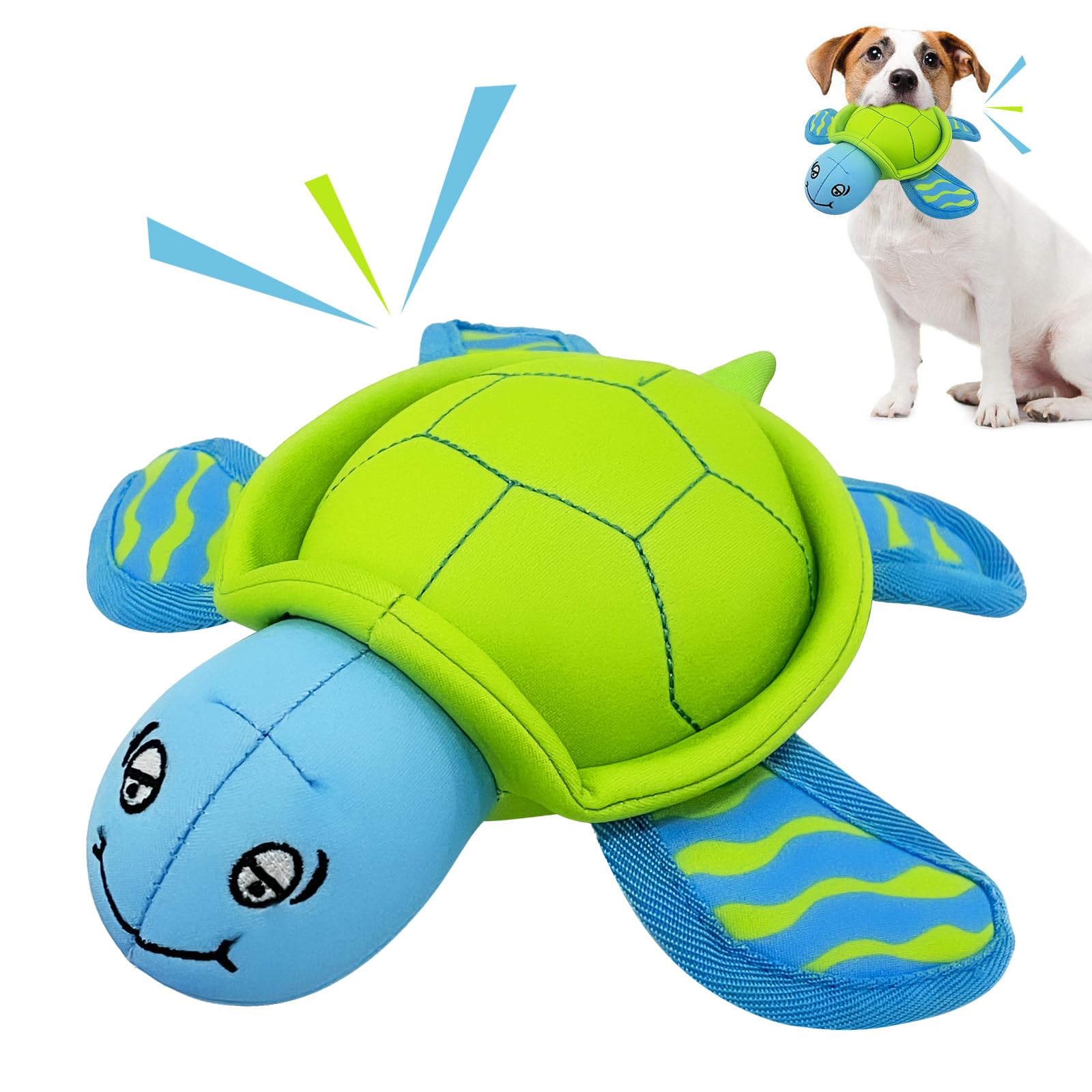 Lepawit Dog Pool Toys, Floating Water Toys for Dogs, Squeaky Dog Toys for Water or Pool, Outdoor Beach Interactive Dog Toys for Small and Medium Dogs