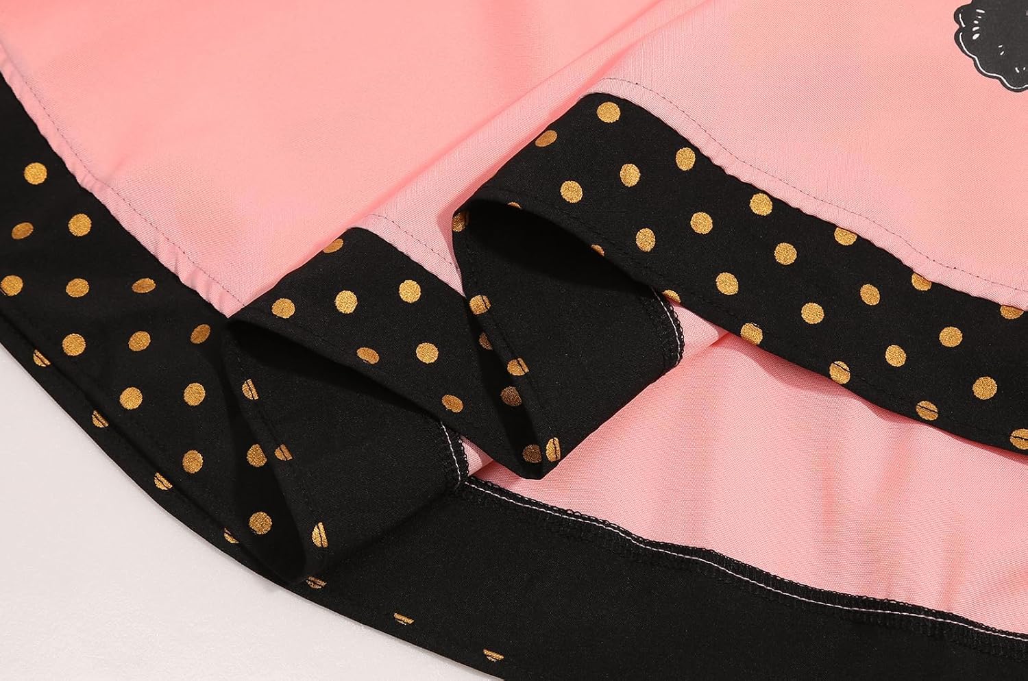 SIZGAROOT 50s Outfit for Girls 50s Costume Girls Poodle Skirt Halloween Party Dress Up