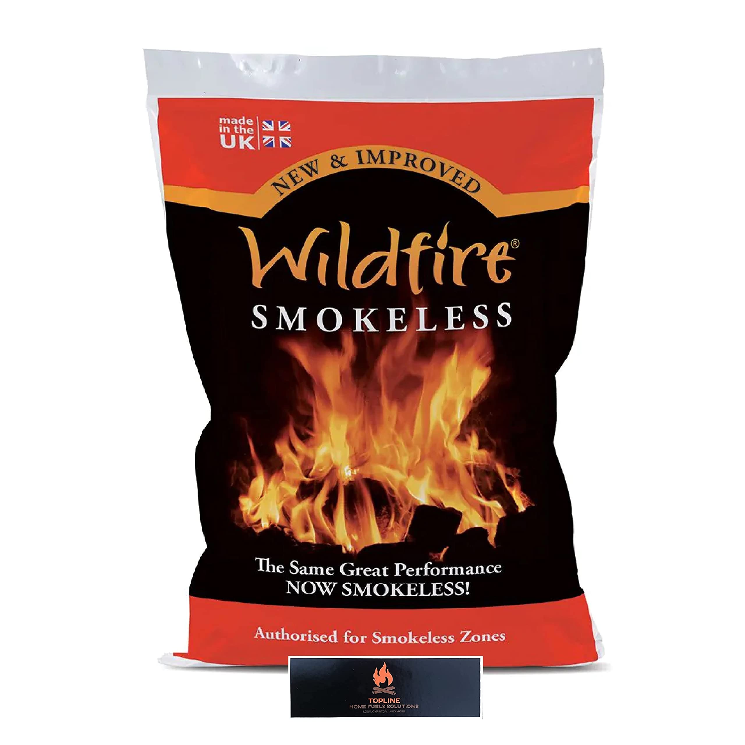 Wildfire Smokeless Fuel Coal 20kg - House Coal for Open Fires, Multi-Purpose  Stoves, Room Heaters, Closed Appliances Comes With Long Topline Matches. :  Amazon.co.uk: DIY u0026 Tools