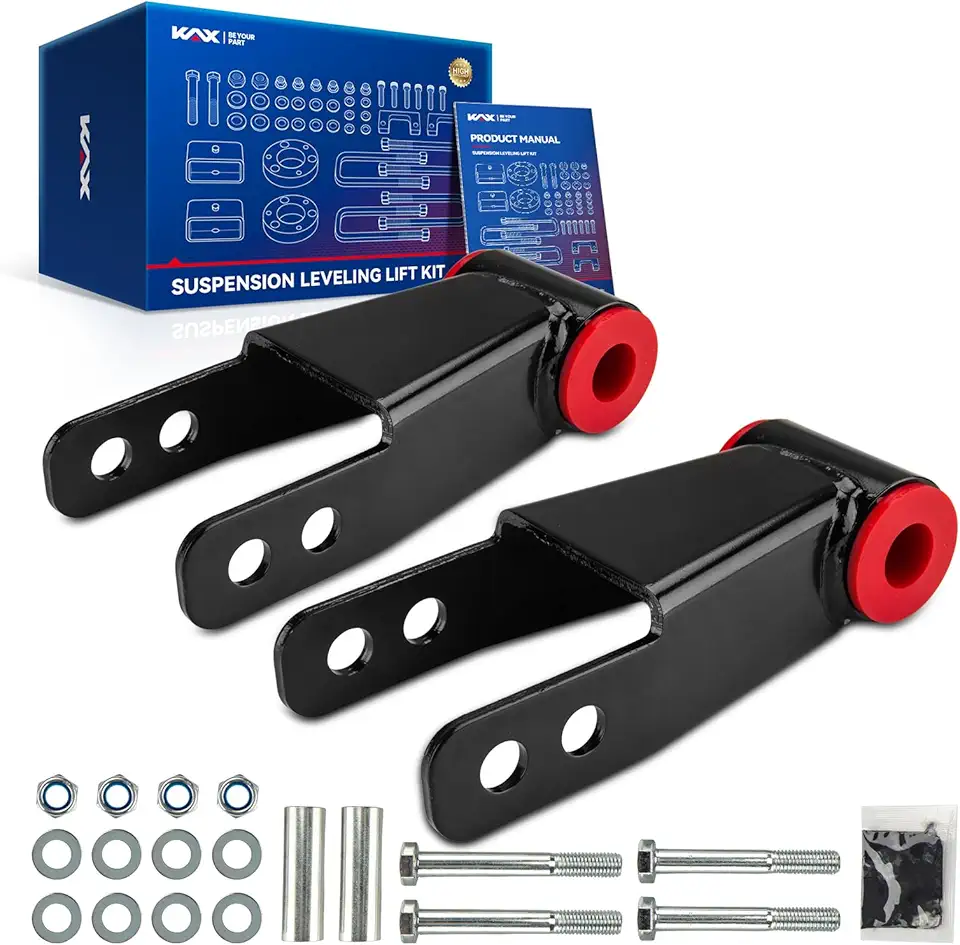 KAX Kit de suspensão traseira ajustável de nivelamento de 5 cm para Cherokee XJ 1984-2001, espaçador de suspensão traseiro LLK038