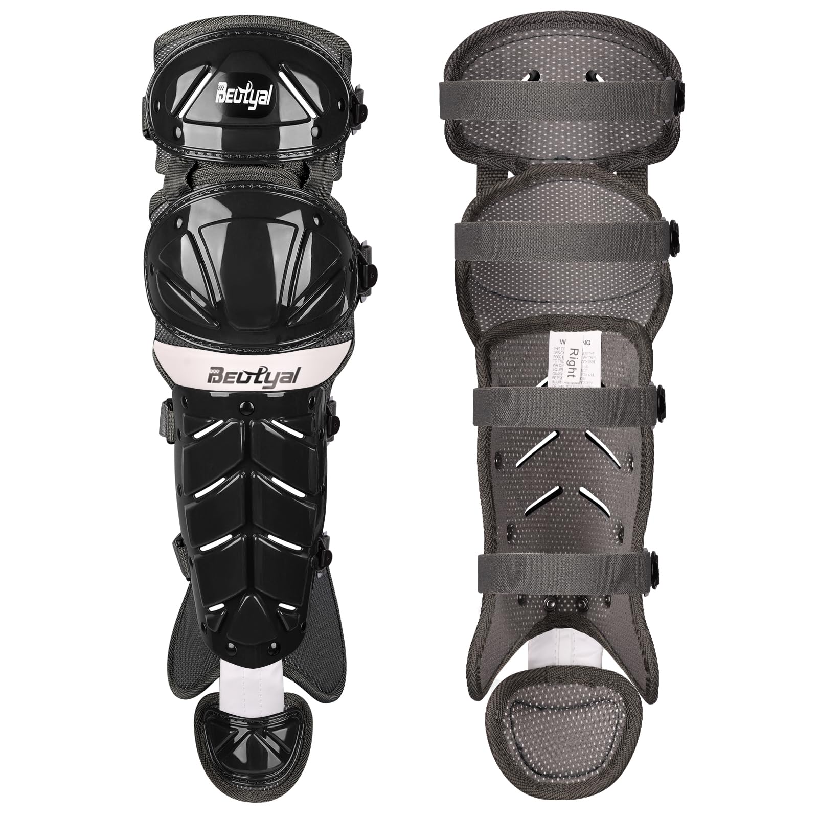 Parastinchi da baseball Softball Catcher per adulti, 41 cm, nero