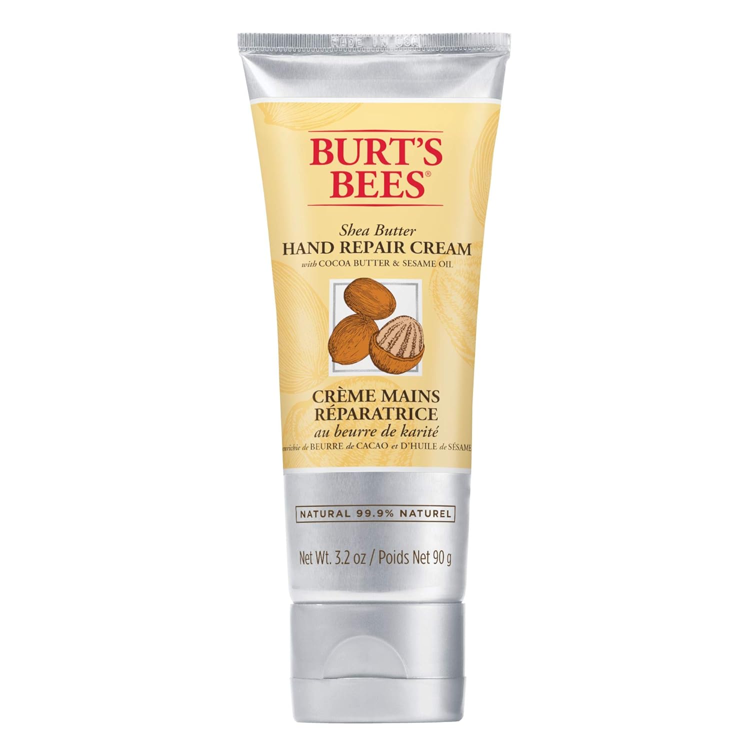 Burt's Bees Shea Butter Hand Repair Cream, 3.2 Oz Hand