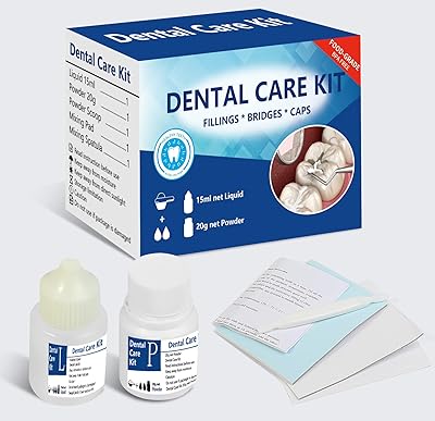 Tooth Repair Kit, Temporary Filling Tooth Kit, Dental Care Kit for Fixing Missing & Broken Teeth, Suitable for Men and Women