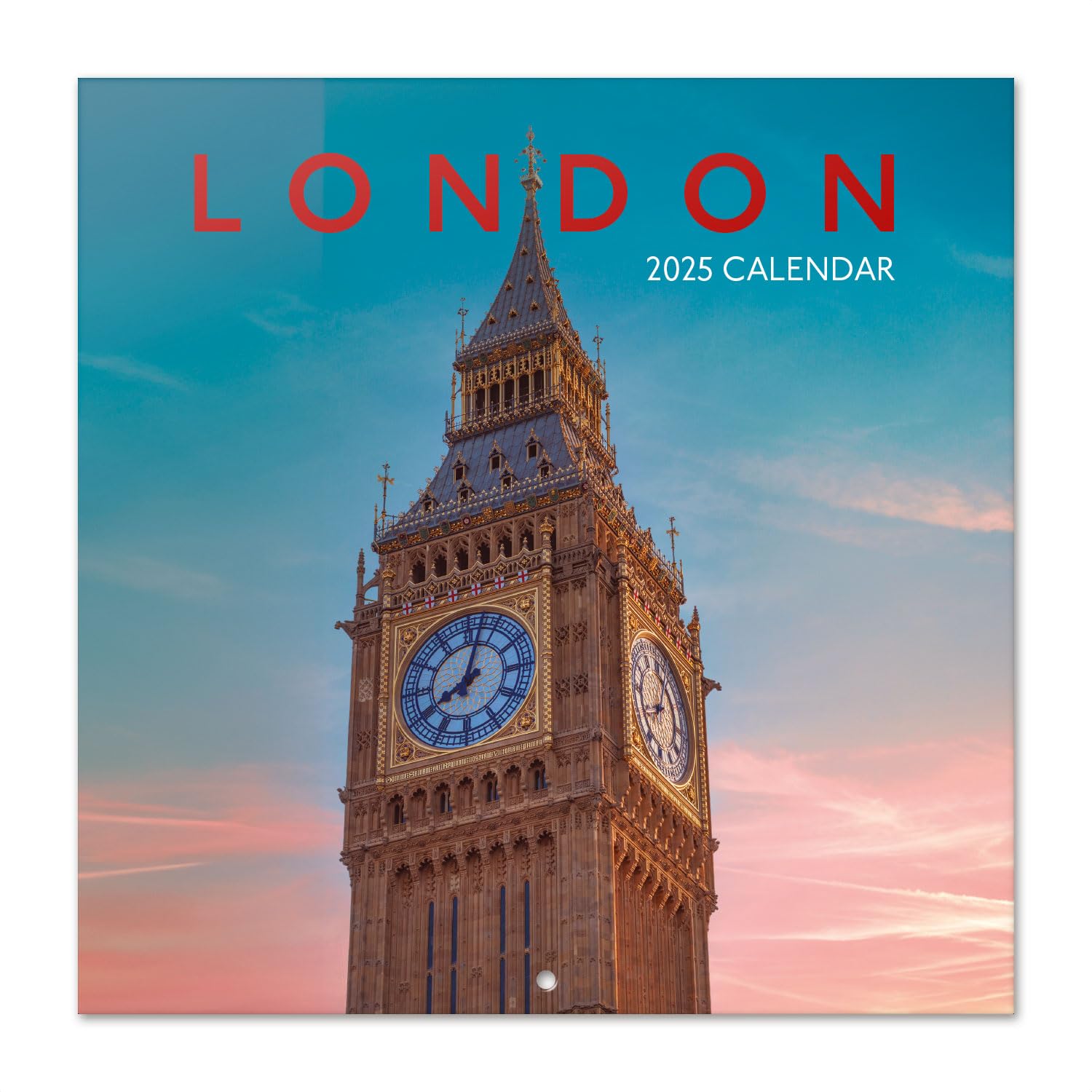 Calendario 2025 pared Londres - Calendario pared, Planificador mensual: Con espacio para anotar e Ilustraciones (30x30 cm) The Forest Stewardship Council