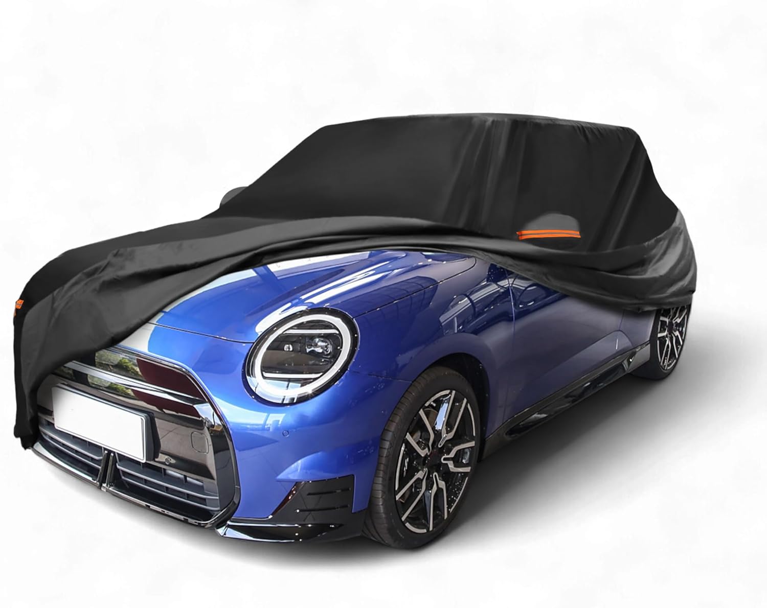 Car Cover Waterproof Custom Fit for Mini Cooper 2DR 2002-2021 All Weather for Automobiles Outdoor Snow Sun UV Protection Full Exterior Cover with Door Zipper