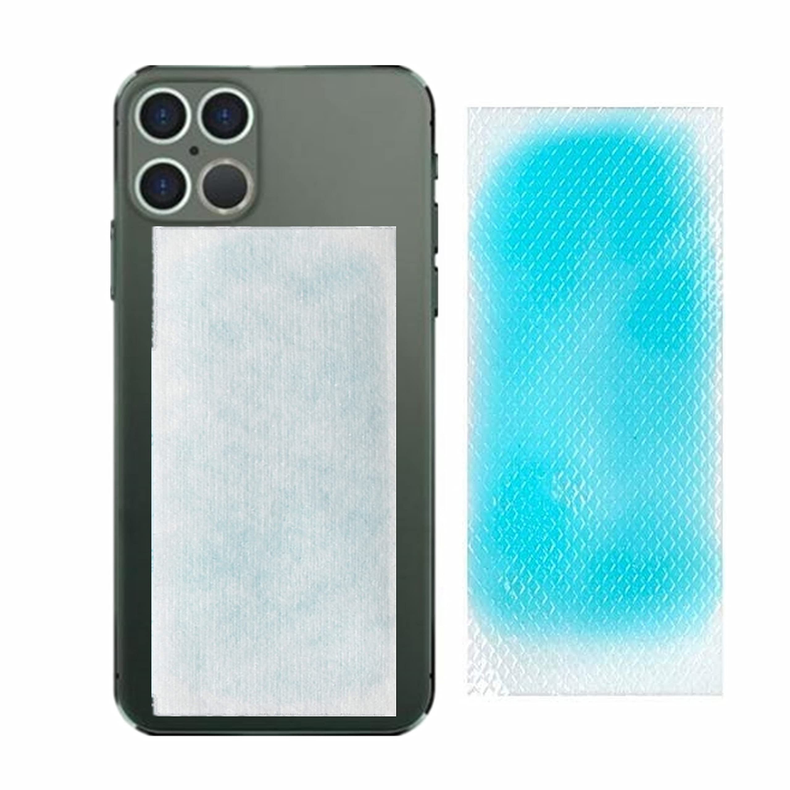 zhilande Mobile Phone Cooling,Summer,Heat Dissipation and Cold Stickers, Cool Stickers,20 Tablets per Pack, Anti-Drowsiness,gel-100