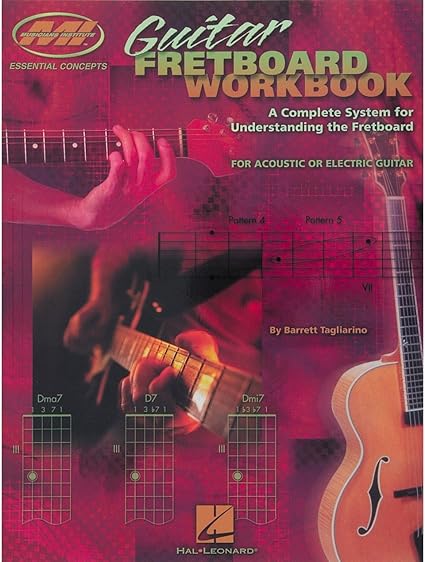 Amazon.com: Músicos Instituto Guitarra Fretboard Workbook libro :  Instrumentos Musicales