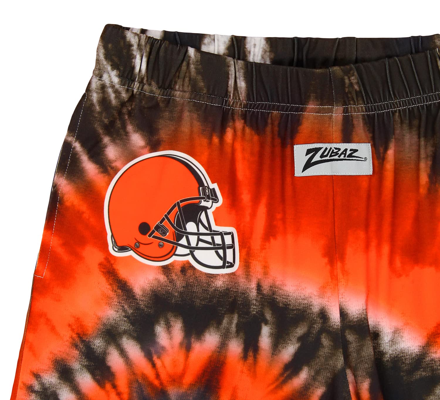 Zubaz Men's NFL Tie Dye Pants, Cleveland Browns, Large