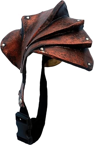 Miniatura 3 de Ghoulish Productions Máscara de cobre para hombres máscara de cobre para hombres traje de látex para hombres máscara de gas y línea steampunk