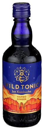 Wild Tonic Organic Mango Ginger Jun Kombucha, 12 FZ
