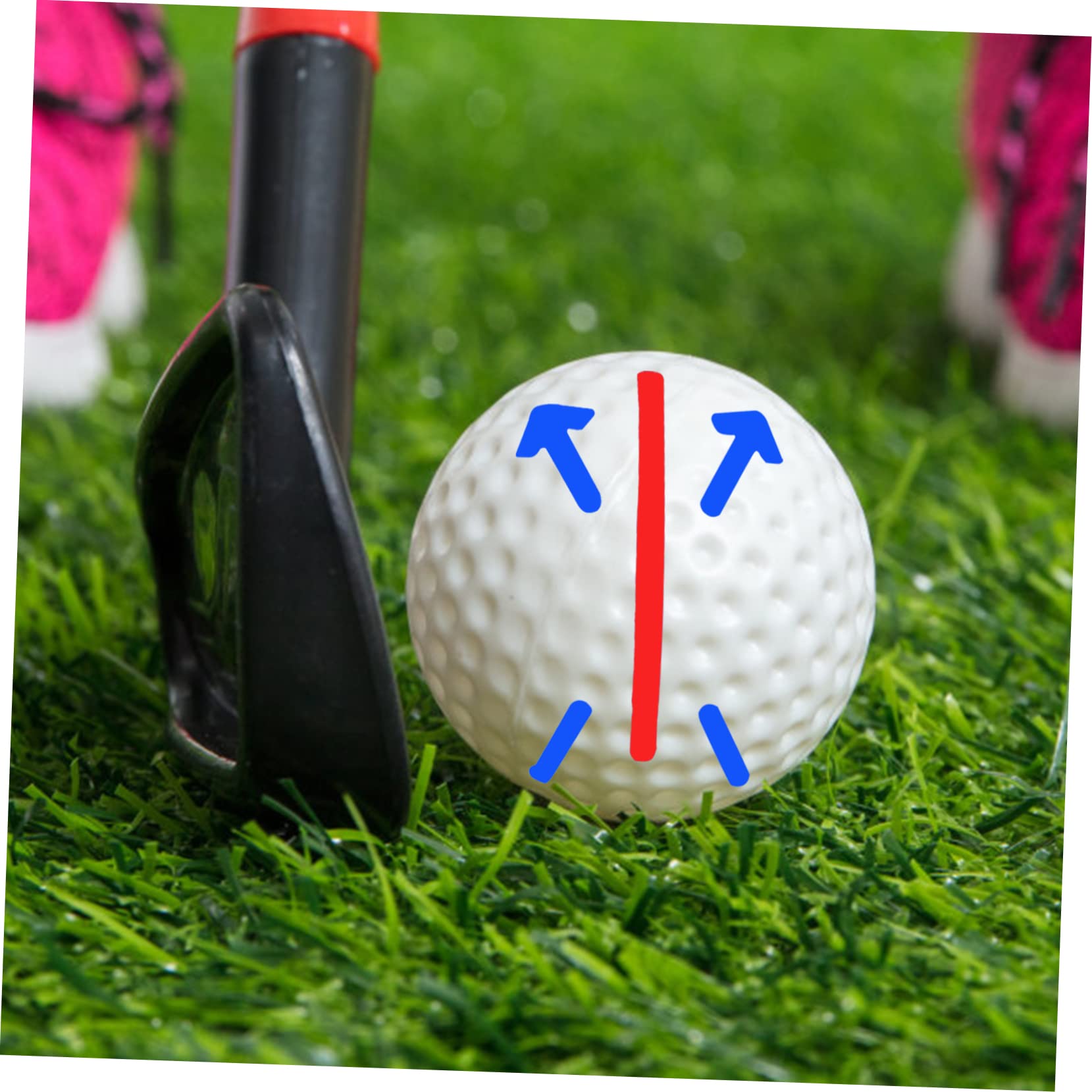 TOYANDONA Herramientas de de Reutilizables Incluye Clips Marcadores Herramienta de Alineación Golfistas Precisión