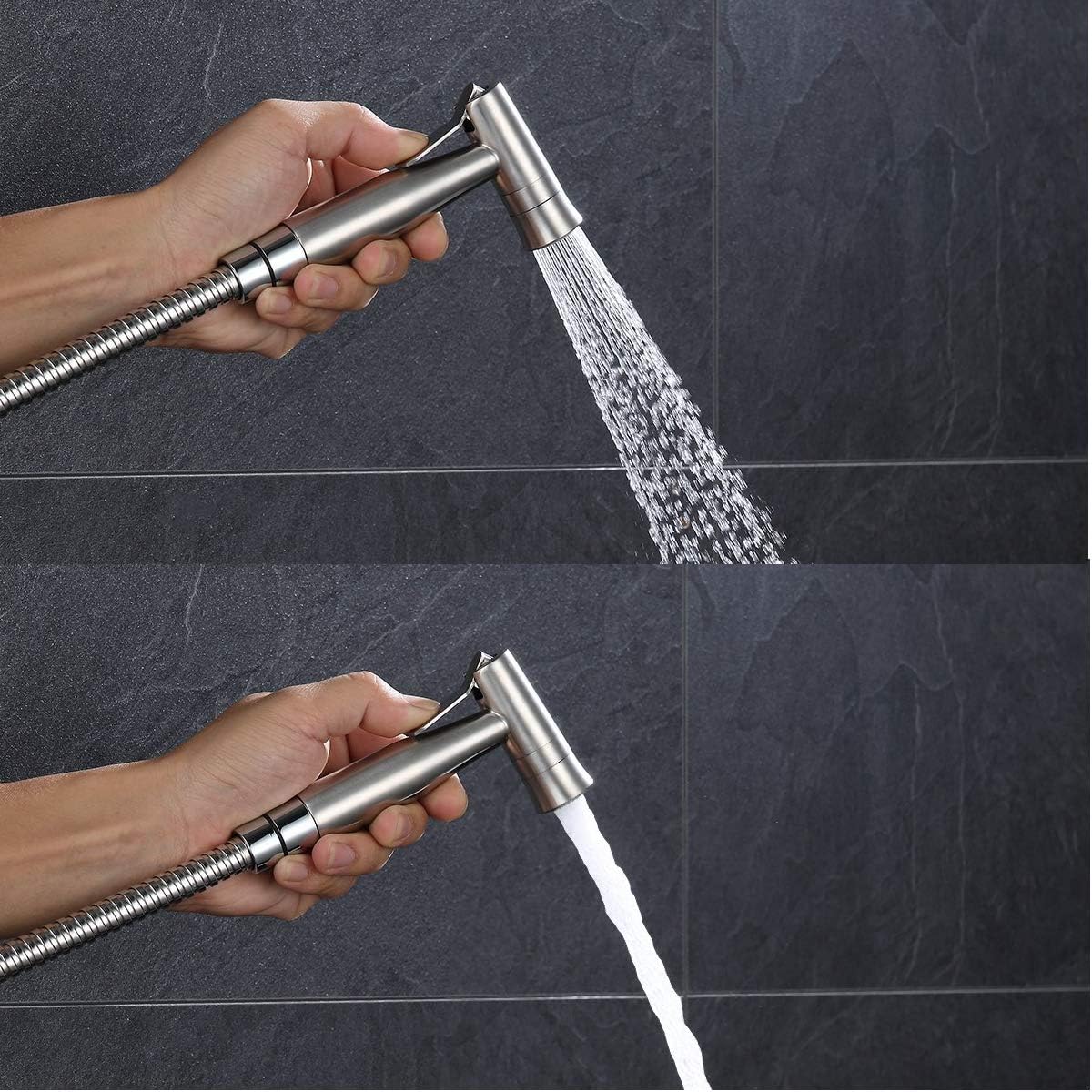 KIT HYGIÈNE WC Douchette Laiton + Robinet 3 Voies + Flexible + Support Mural En EUR 110,50 - FR