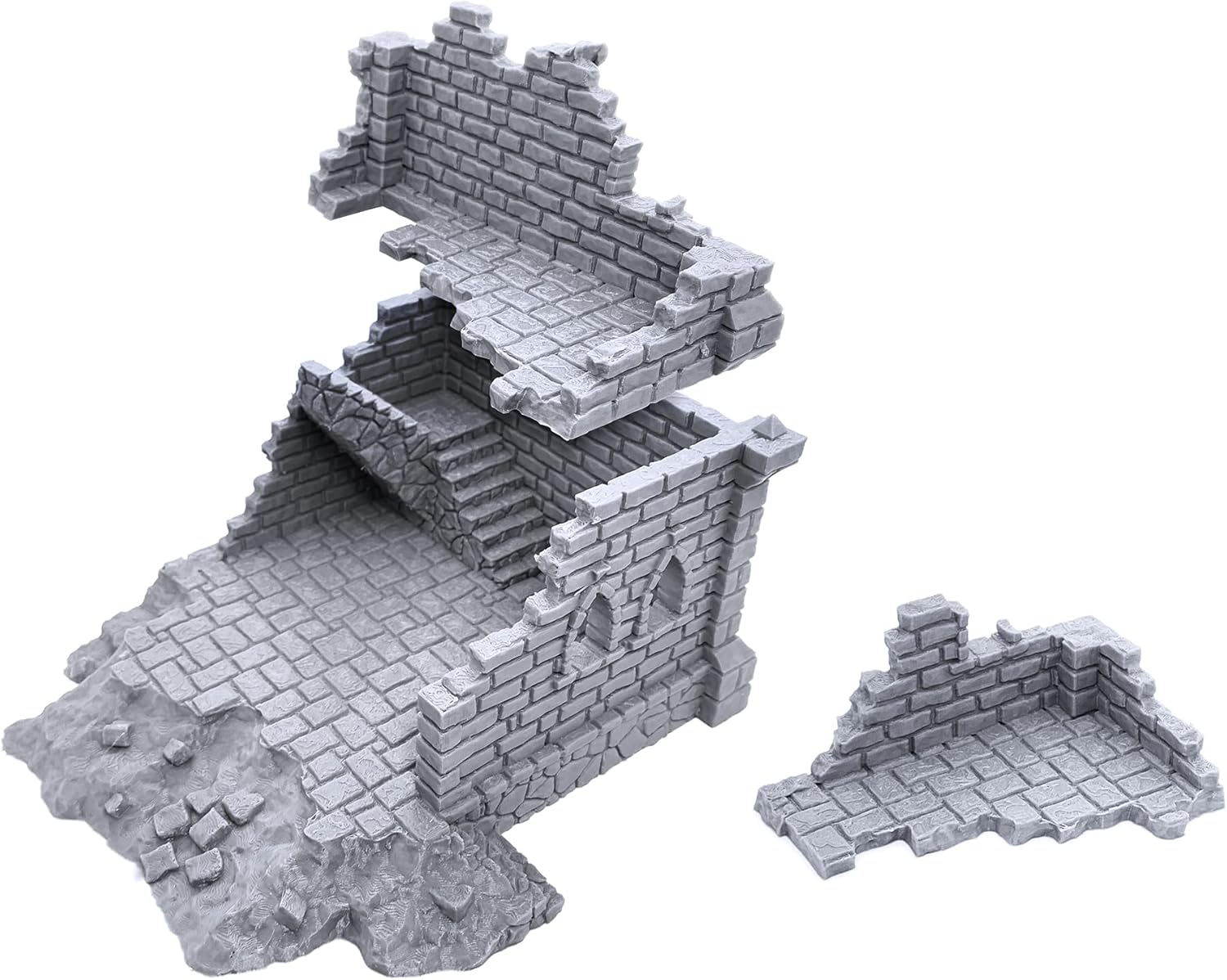 EnderToys Ulvheim Ruins by Terrain4Print (Set B), 3D Printed Tabletop RPG Scenery and Wargame Terrain for 28mm Miniatures