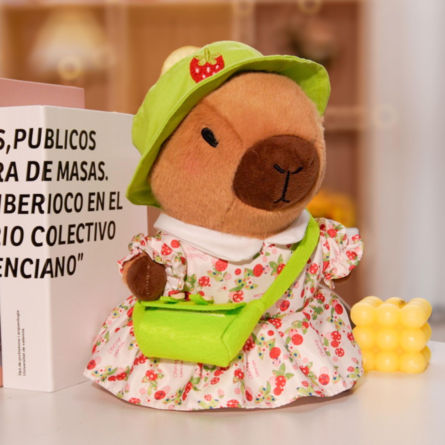 かぴばらぬい服 Amazon.co.jp: Capybara ぬいぐるみ服&アクセサリーセット 10インチの