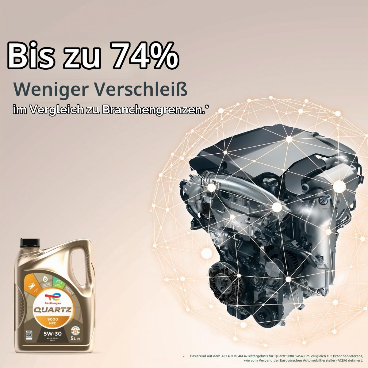 Total 3425901029795 Quartz Future 9000 Future NFC 5W-30, 5 Liter
