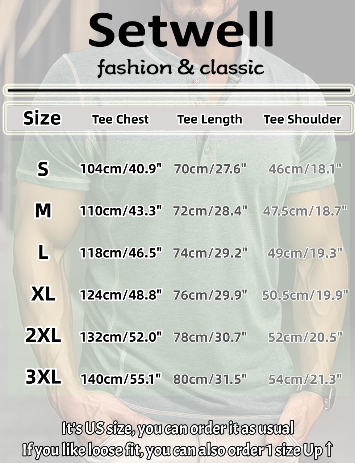 1/2 Packs Mens Cotton Henley Shirts Short Sleeve Casual Button Collarless Shirts Stylish Tee