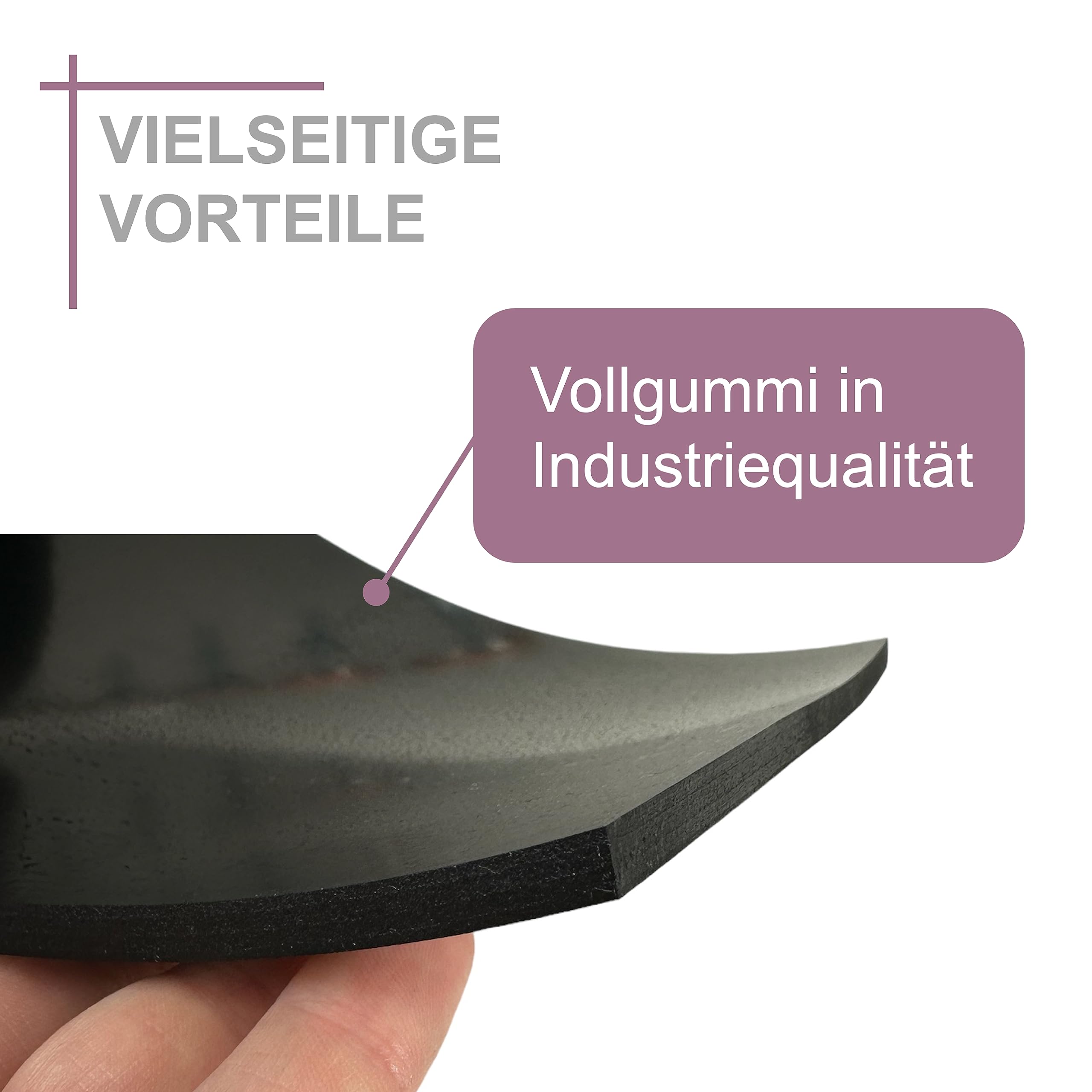 sarian Gummistreifen 3 mm stark viele Größen Industriequalität Gummiunterlage Schutzmatte Gummidichtung Rolle Garage Matte Industriegummi Bautenschutzmatte Vollgummi Gummileiste (3000 x 100 x 3mm)
