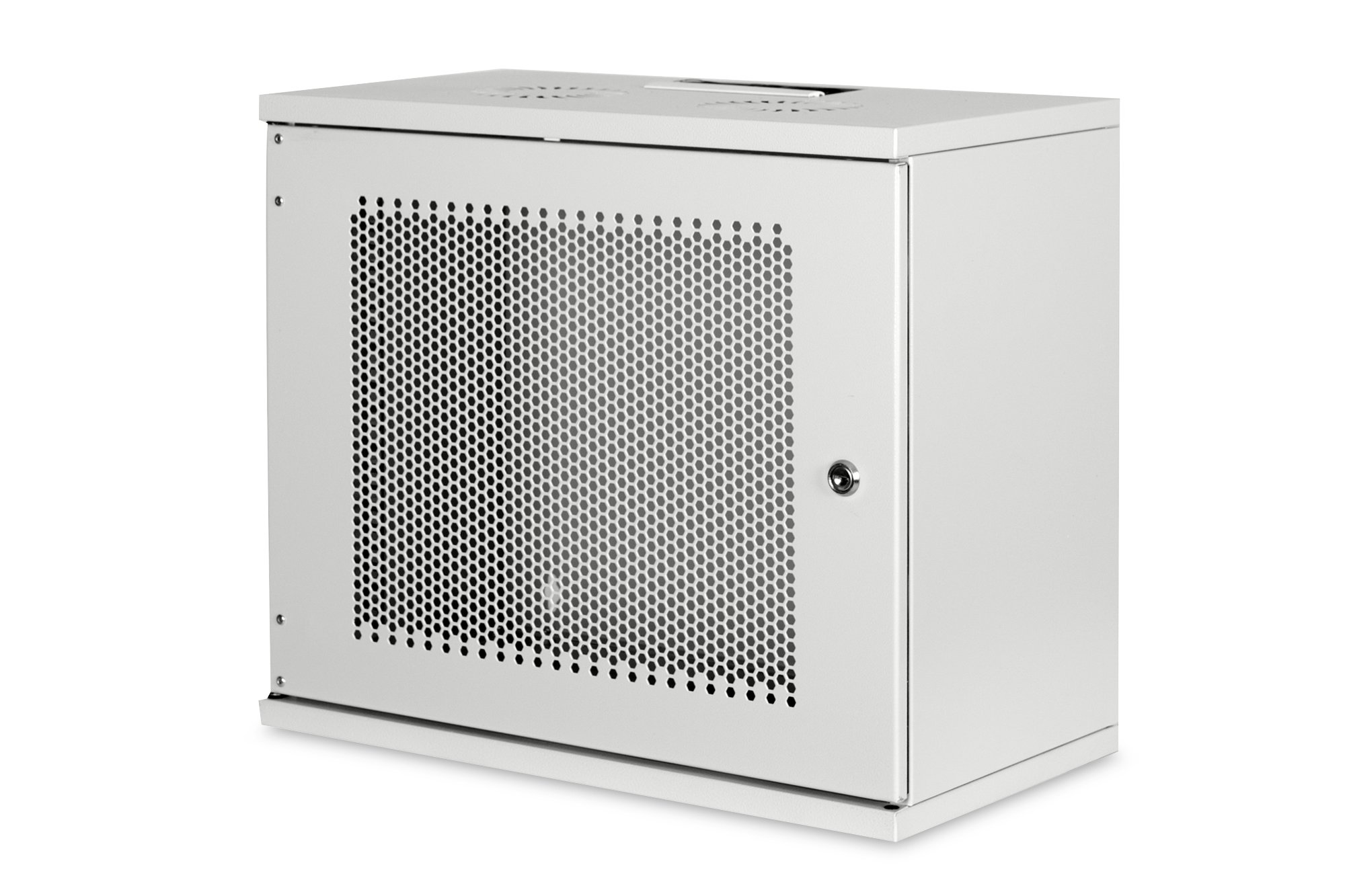 DIGITUS armadio di rete 19 pollici 9 U - non montato - montaggio a parete - profondità 400 mm - carico massimo 60 kg - porta perforata