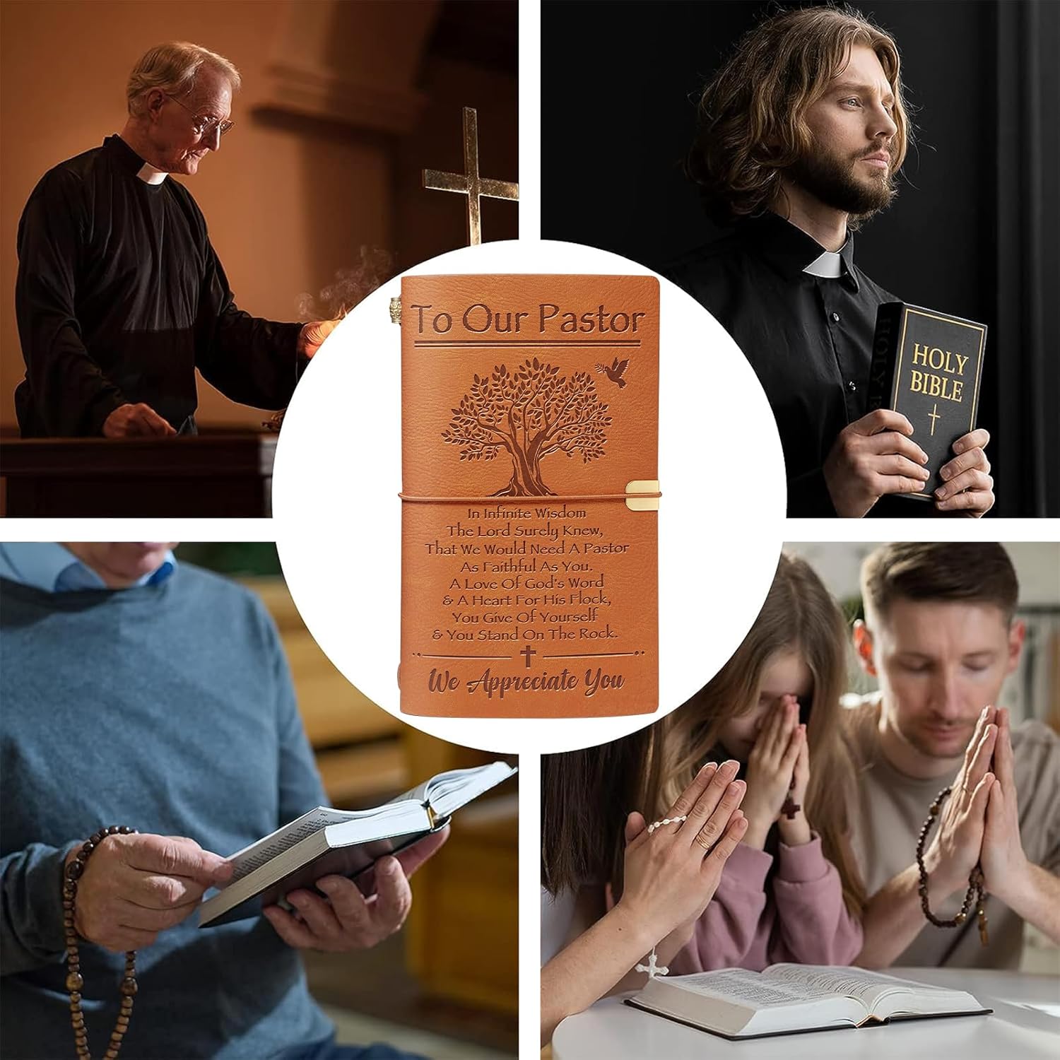 BaubleDazz Pastor Appreciation Gifts, Pastor Gifts for Men- 140 Pages Refillable Journal- Thank You Gifts for Pastor, Unique Gifts for Pastors Men, Women, Pastor Birthday Gifts - Image 7