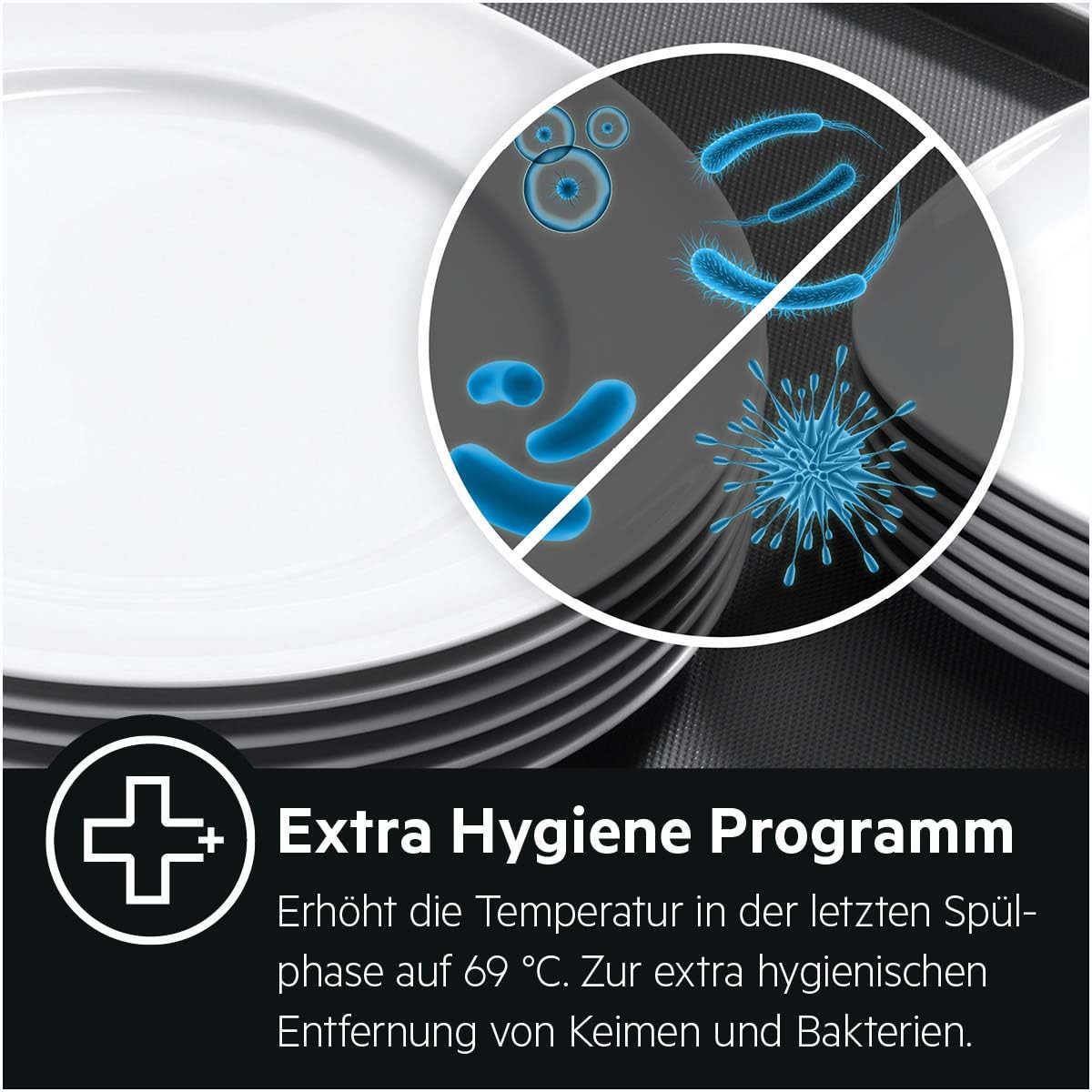 AEG FEE6491AZM Integrierter Geschirrspüler Serie 6000 60cm SatelliteClean AirDry MaxiFlex Besteckschublade Startzeitvorwahl