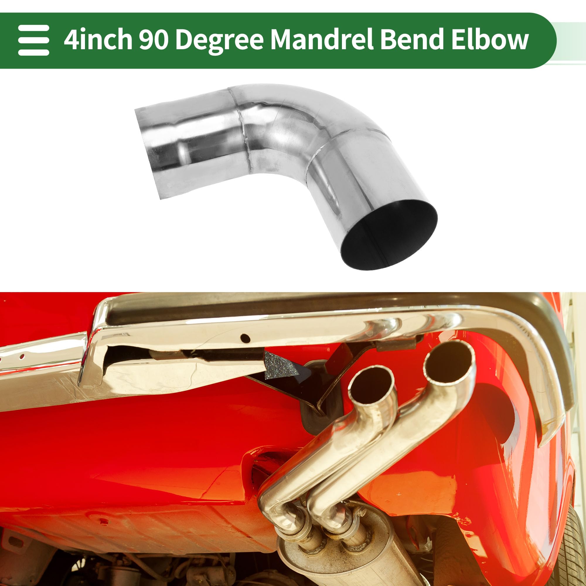 4 Inch 90 Degree Exhaust Elbownull