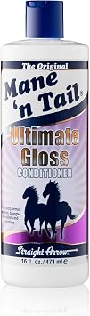 Mane n Tail Ultimate Gloss Conditioner 16 Ounce Deep Conditioning with Natural Oils Helps Restore Elasticity and Strength with Scalp Benefits
