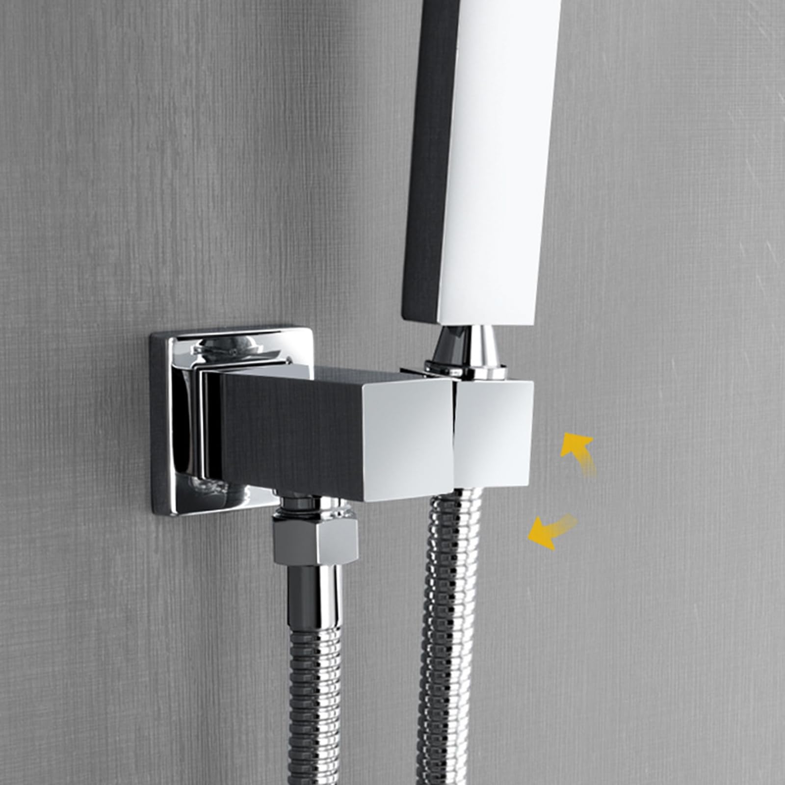 Grifos Monomando de Bañera con Ducha Cascada Cabezal de Ducha Aadjustable Manguera Flessibile Grifo de Baño Moderno Mezclador de Agua Diseño Elegante y Funcional.