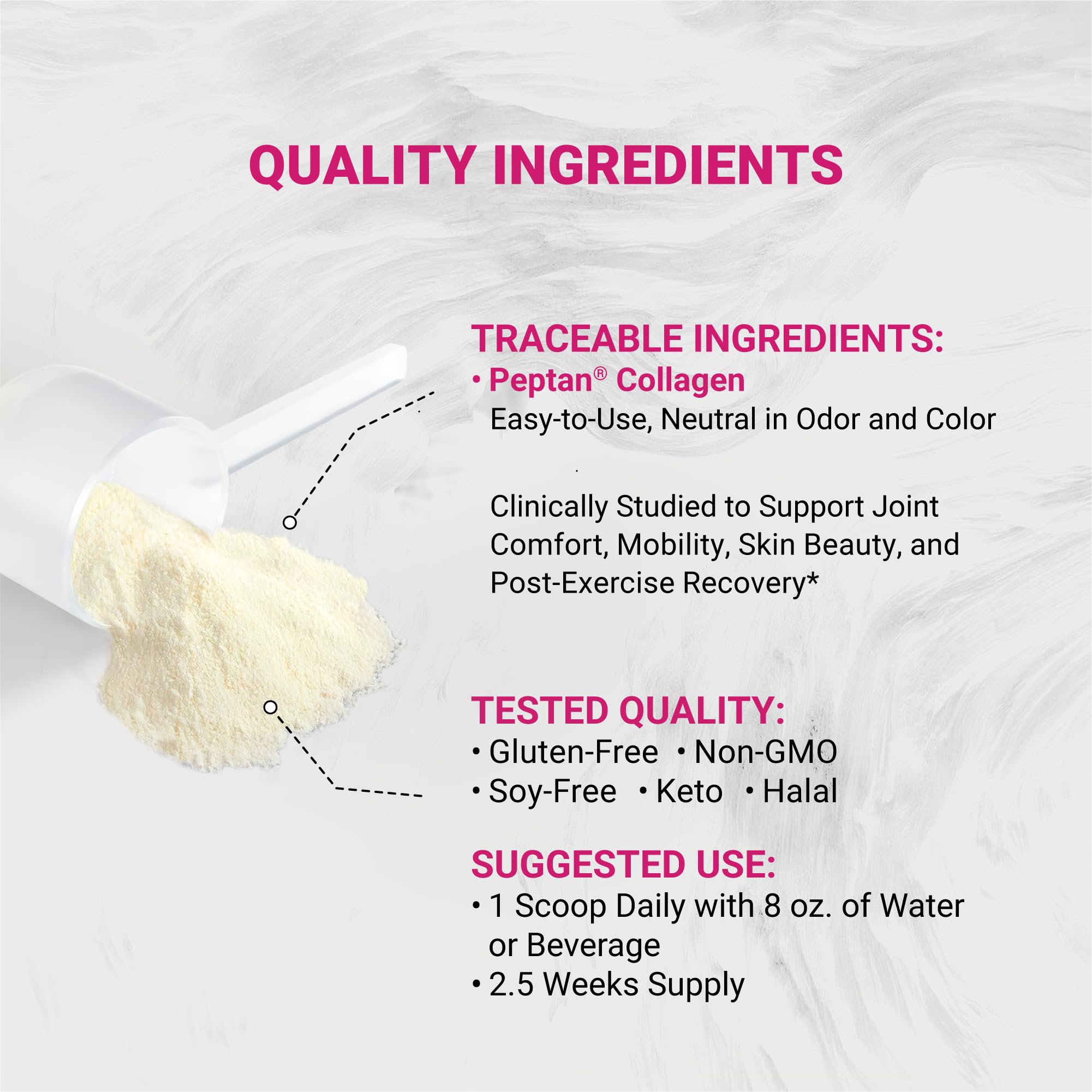 Naturalis Collagen Peptides Powder (7oz) | Healthy Skin, Hair & Bones* — Amazon image 3