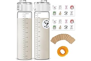21OZ Glass Breast Milk Storage Bottles