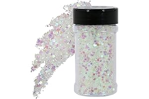 TORC White Holographic Glitter: Unleash Shimmering Brilliance in Your Creations