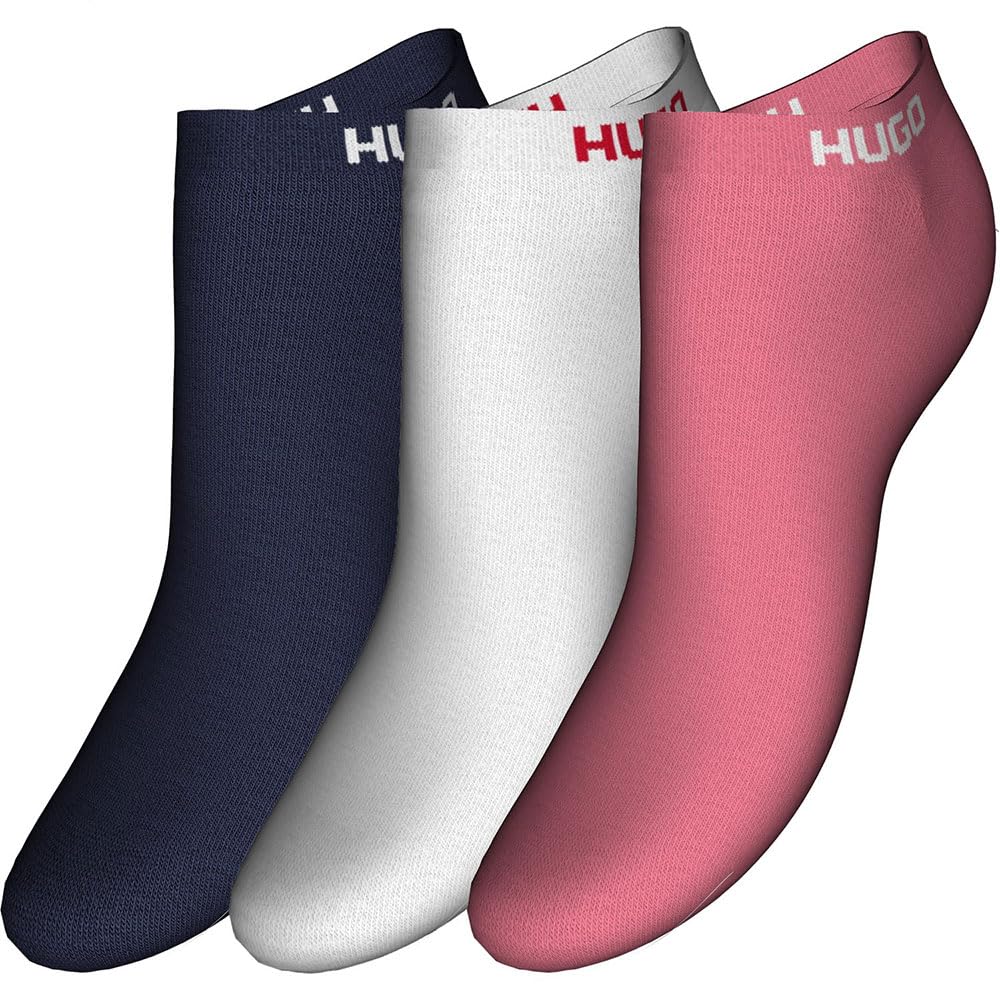 HUGO Damen 3p As Uni CC W 10260271 01 Ankle_Socks