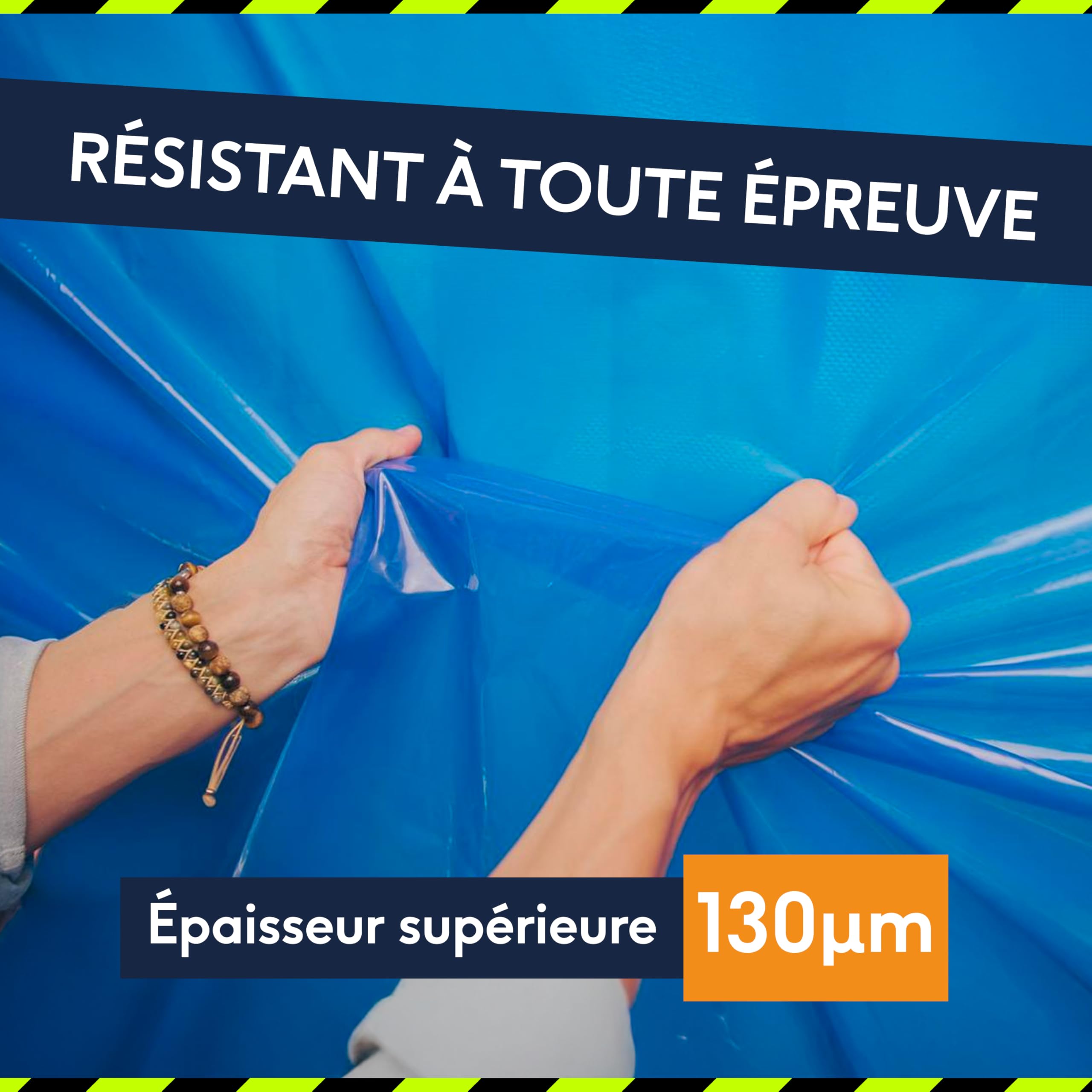 Housse de Matelas en polyéthylène résistant pour déménagement Simple 90