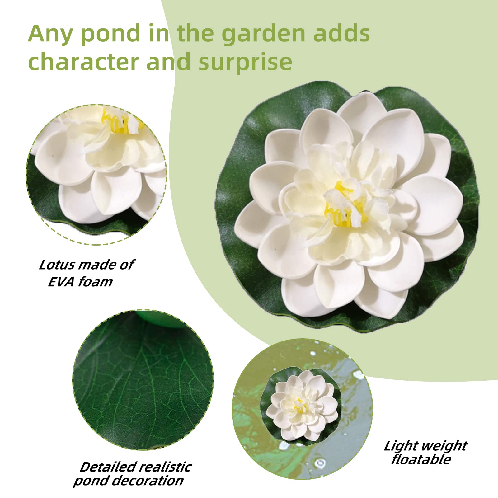 Set Di 3 Rane Decorative Per Giardino - Per Laghetti, Vasi E Terrazze - Foto 7