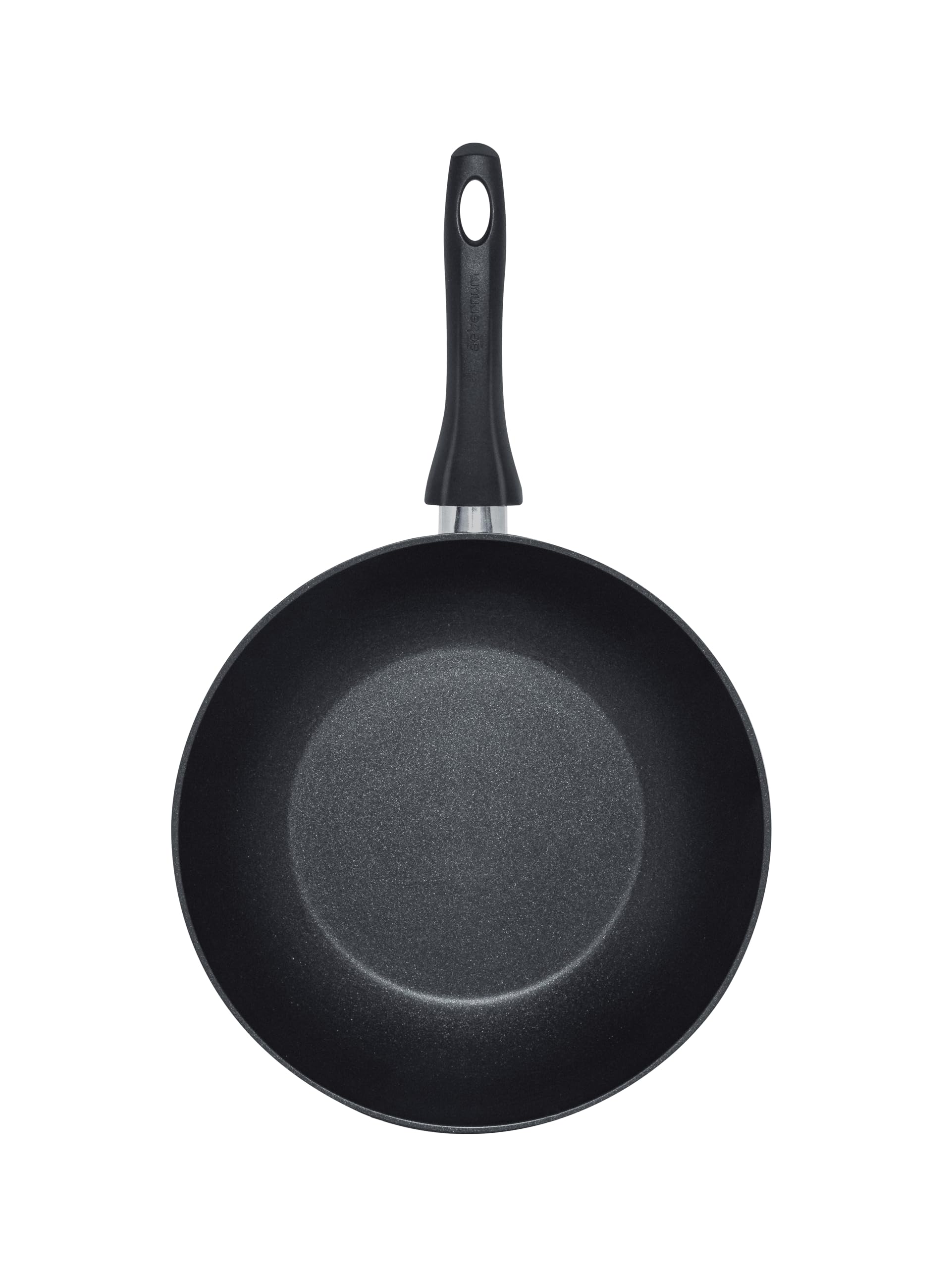 Aeternum Hawaiana Dream Padella Saltapasta, 28 cm, Antiaderente, Nero