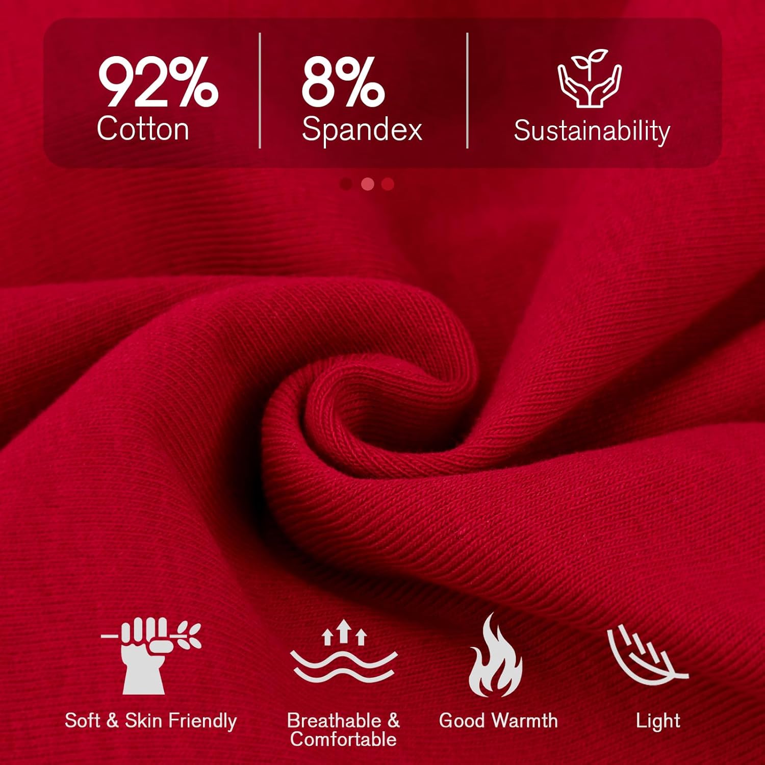 Slouchy Beanie for Women Men Soft Cotton Chemo Hats Double-Layer Warm Beanie Cap fo... - Image 2