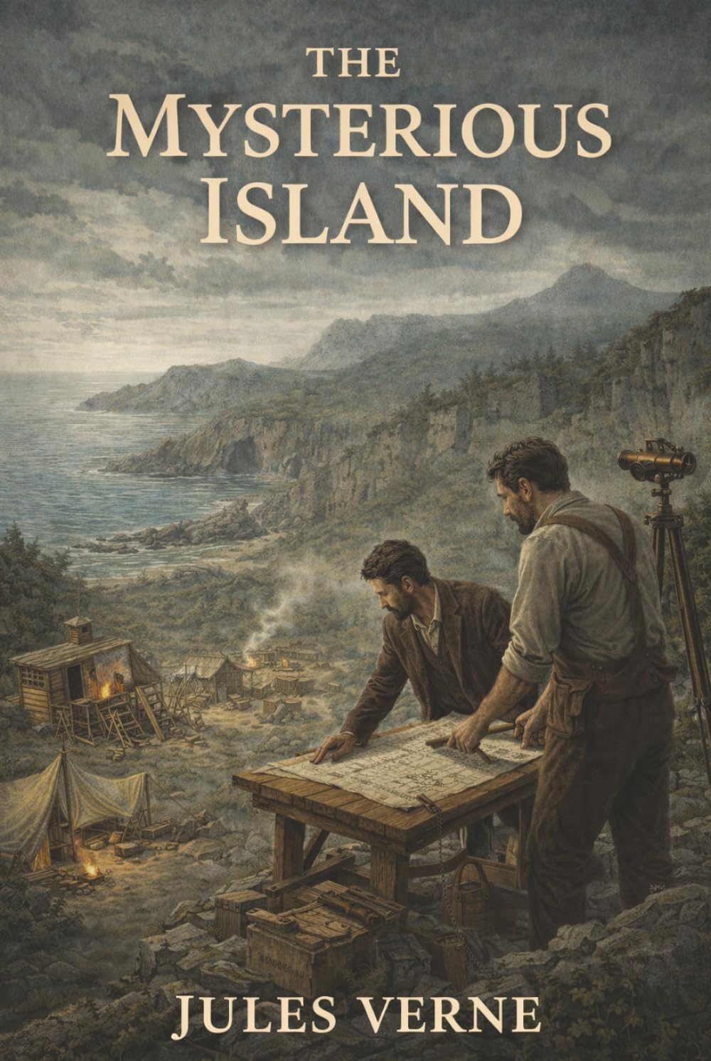 The Mysterious Island: Castaways, Ingenious Survival, and a Hidden Power on the Island