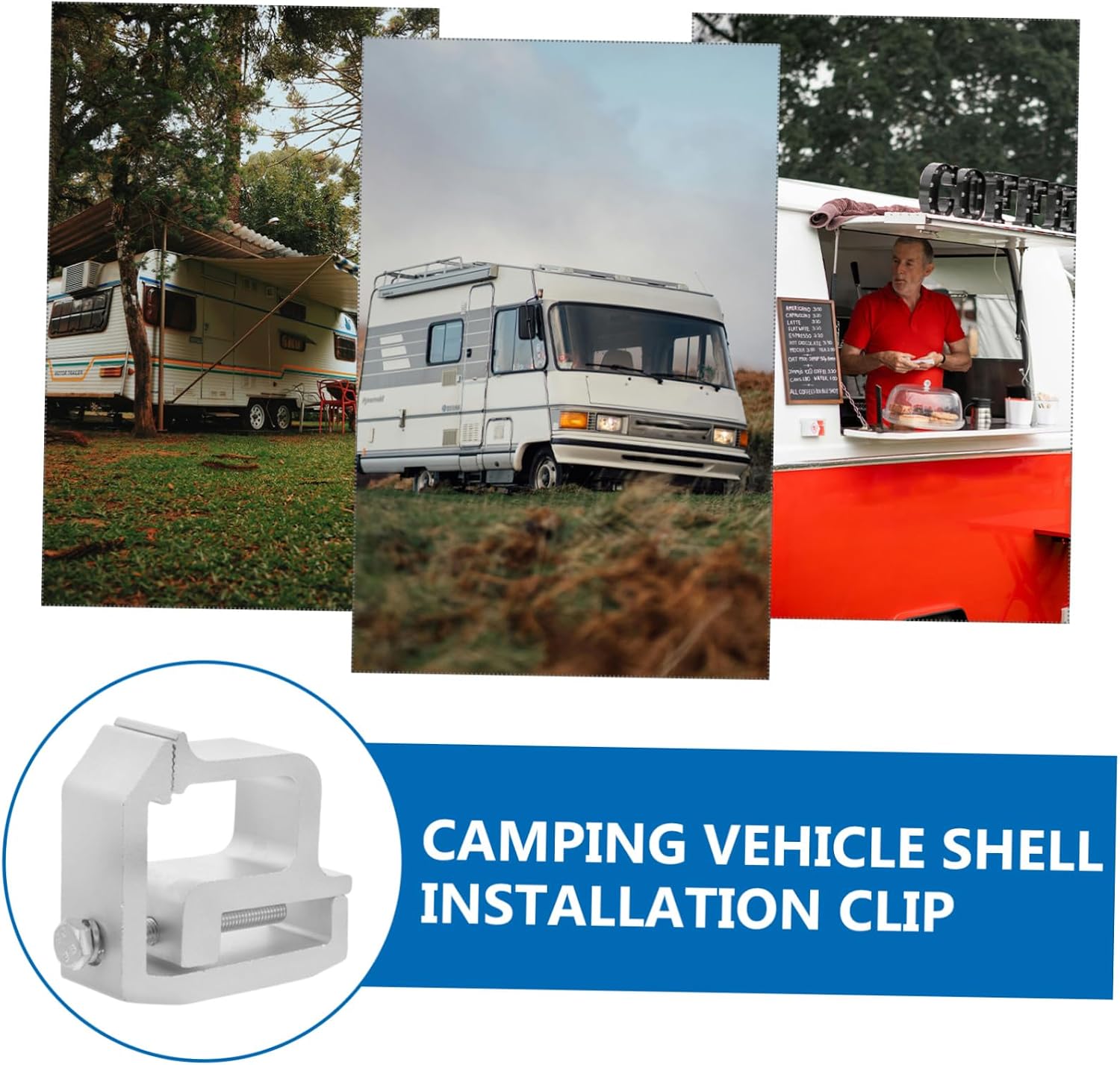 Ciieeo 2Pcs Heavy Duty Truck Topper Clamps Reliable Alloy Mounting Clips for Securely Installing Camper Shells Trucks Versatile and Easy to Install for Outdoor Adventures