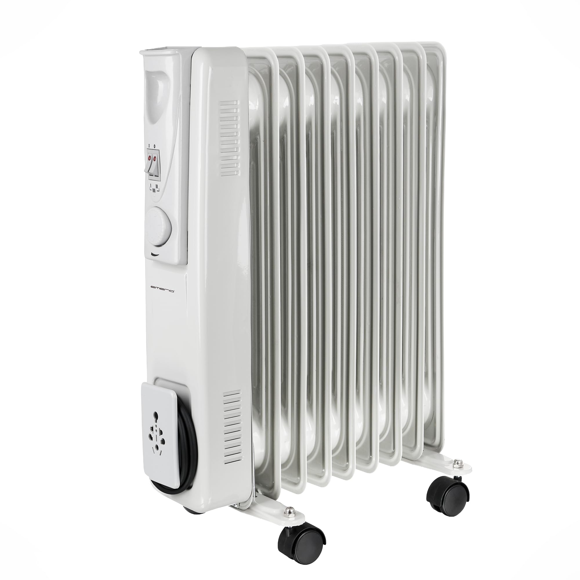 Radiateur à huile 9 nervures avec thermostat réglable