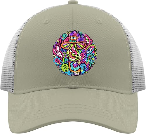 devor Sombreros de papá psicodélicos Magic Mushrooms Gorras de béisbol, gorras gráficas para mujer