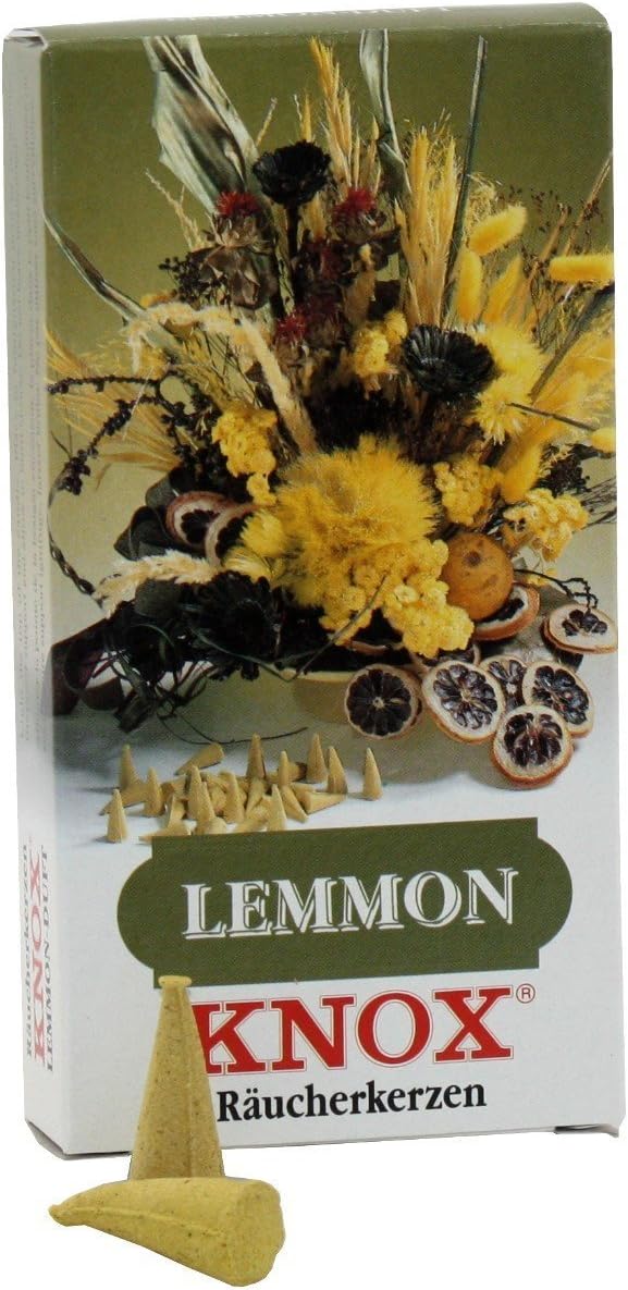 Sigro Knox Burners Lemon Incense Cones, Green, One Size