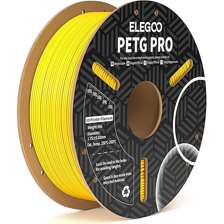 ELEGOO PETG PRO Filament 1.75mm - The Indestructible PETG for Your Strongest 3D Prints