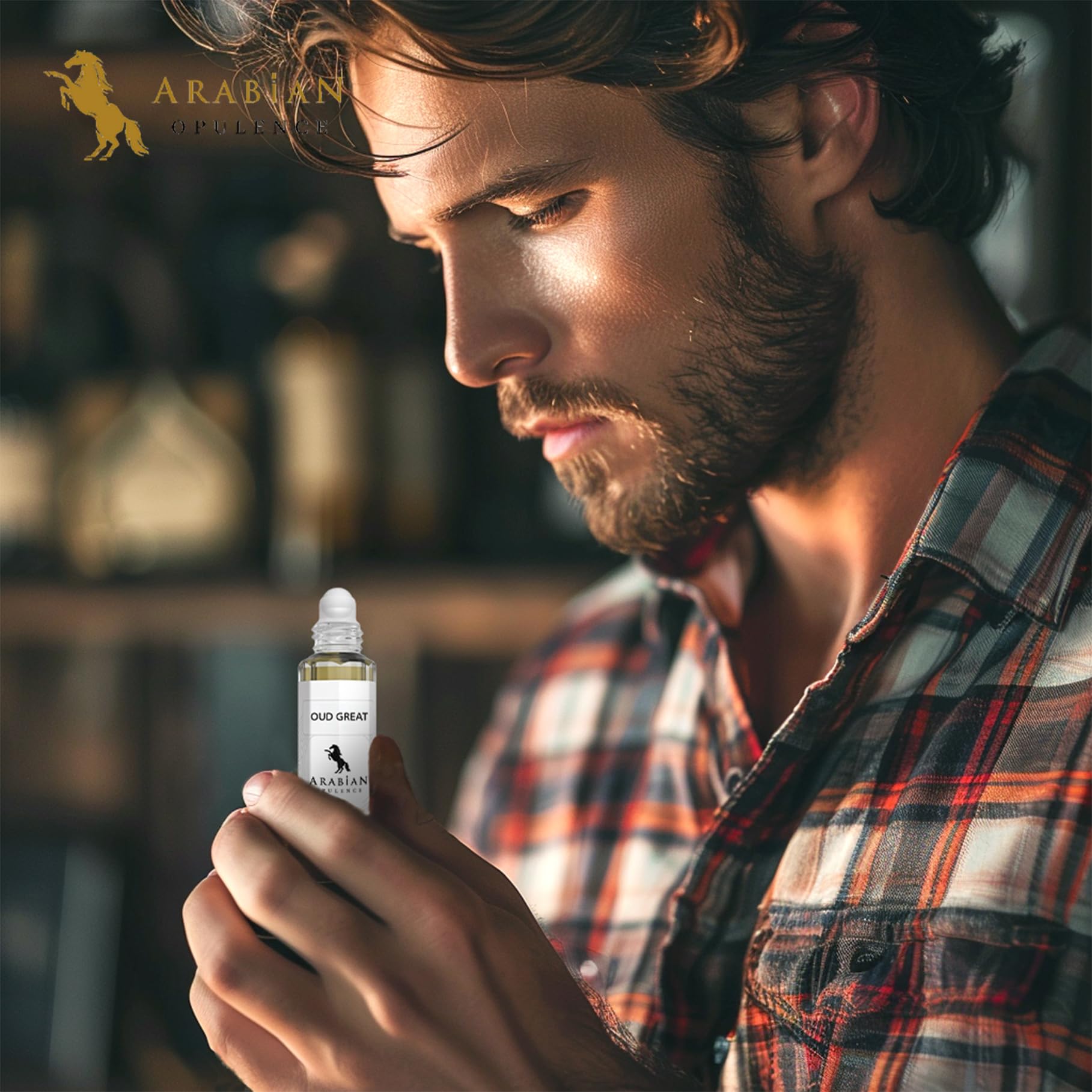 FR343 Oud Grande. Unisex. Opulencia árabe. Caliente/picante/fresco picante/oud/lavanda/pachulí/almizclado/cuero/tabaco/terroso/leñoso