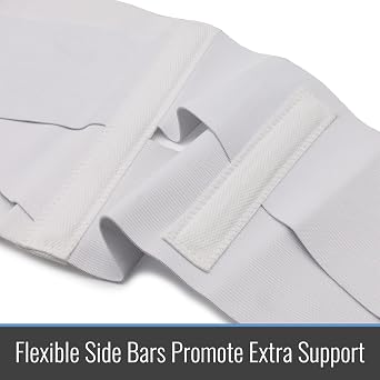DMI Large Elastic Back Support Brace with Crisscross Design for Extra Support, Elastic Construction Provides Consistent Compression, FSA & HSA Eligible, Adjustable from 36 - 42